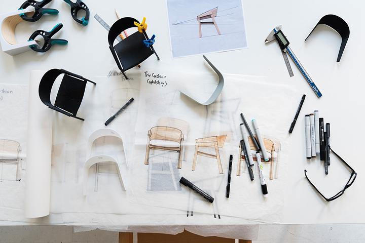 Uma Cadeira Convidativa: Cover Lounge Chair, Muuto - Paris-Sete