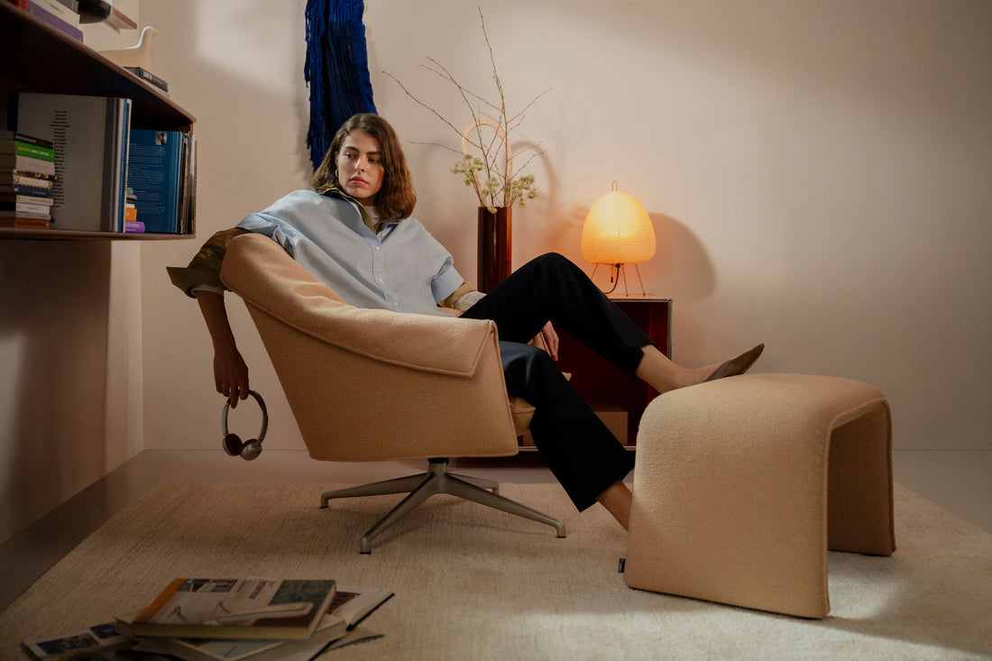 Bascule Lounge Chair: pensada para se adaptar, criada para o conforto