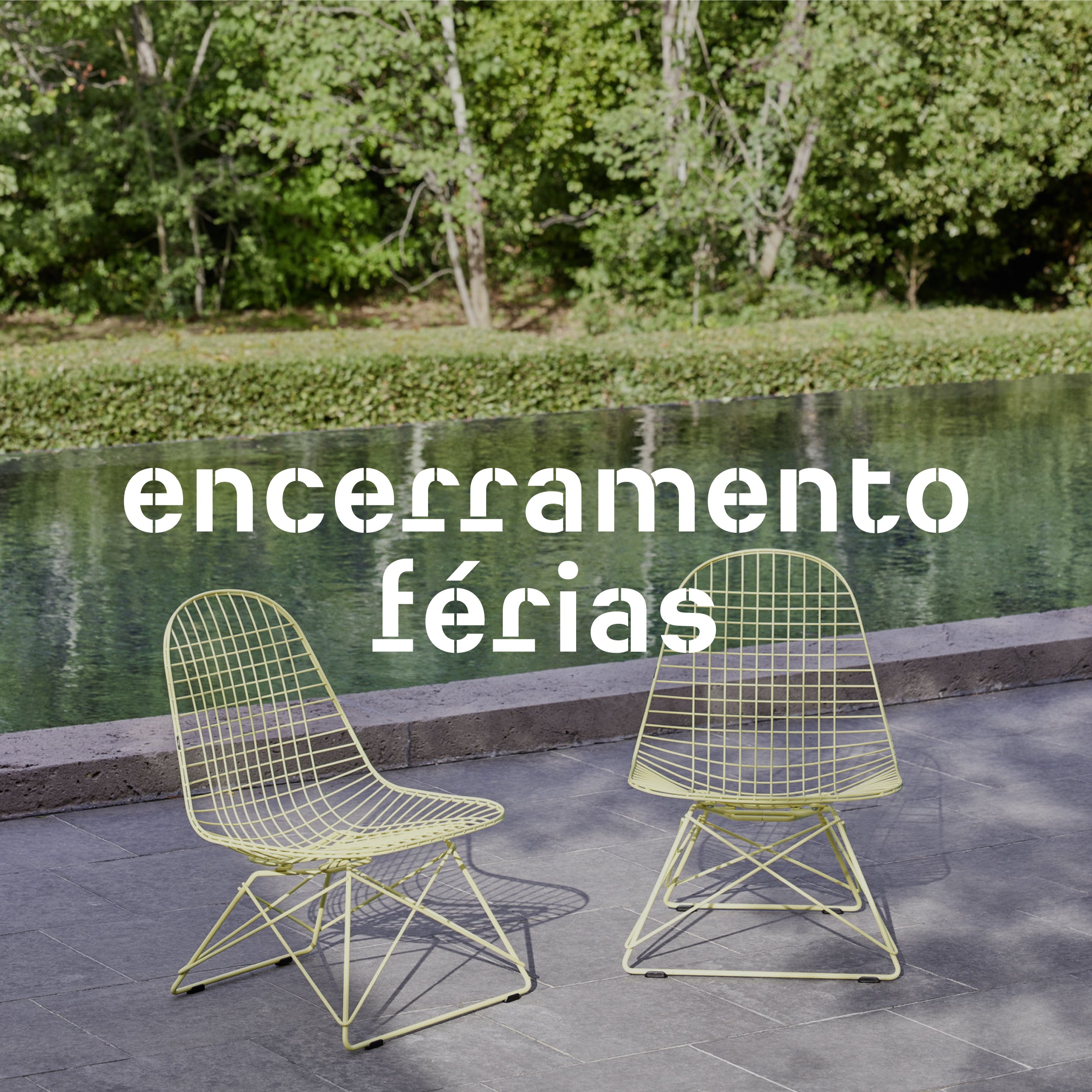 Encerramento para Férias
