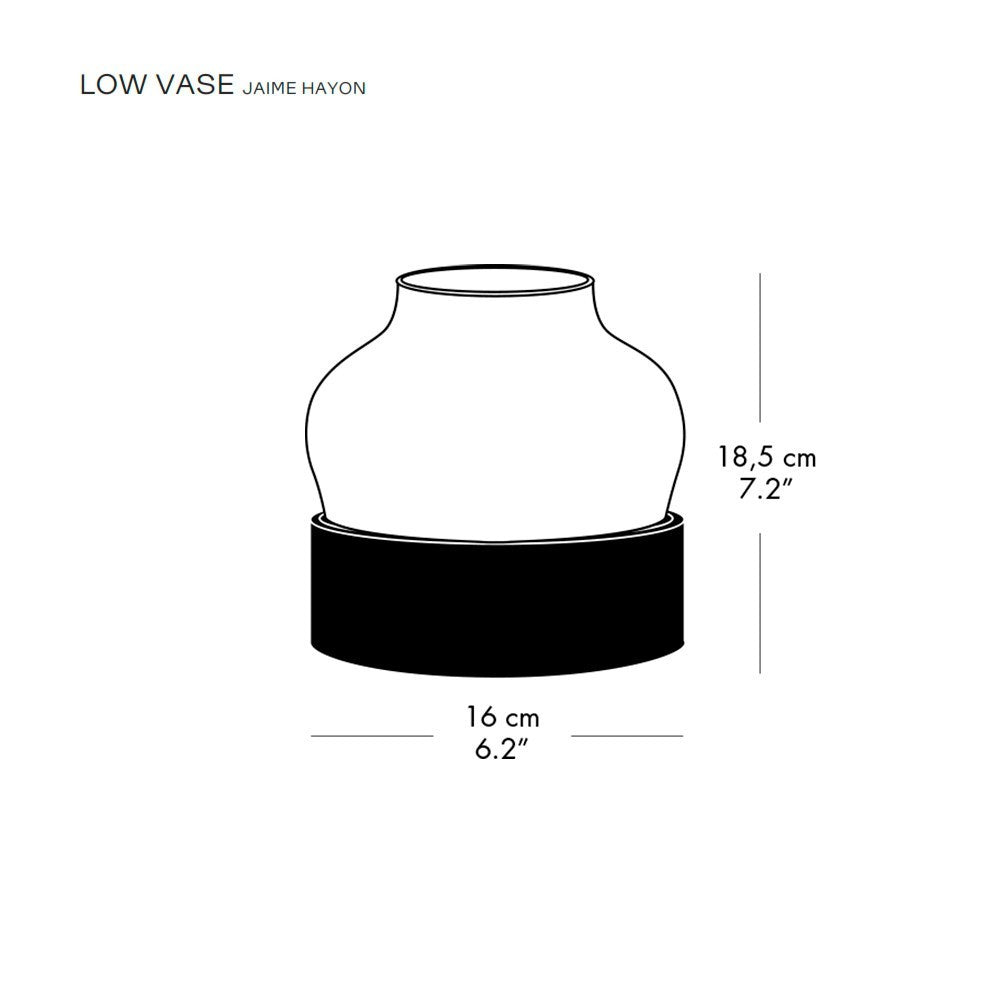 Jarra Vase Low