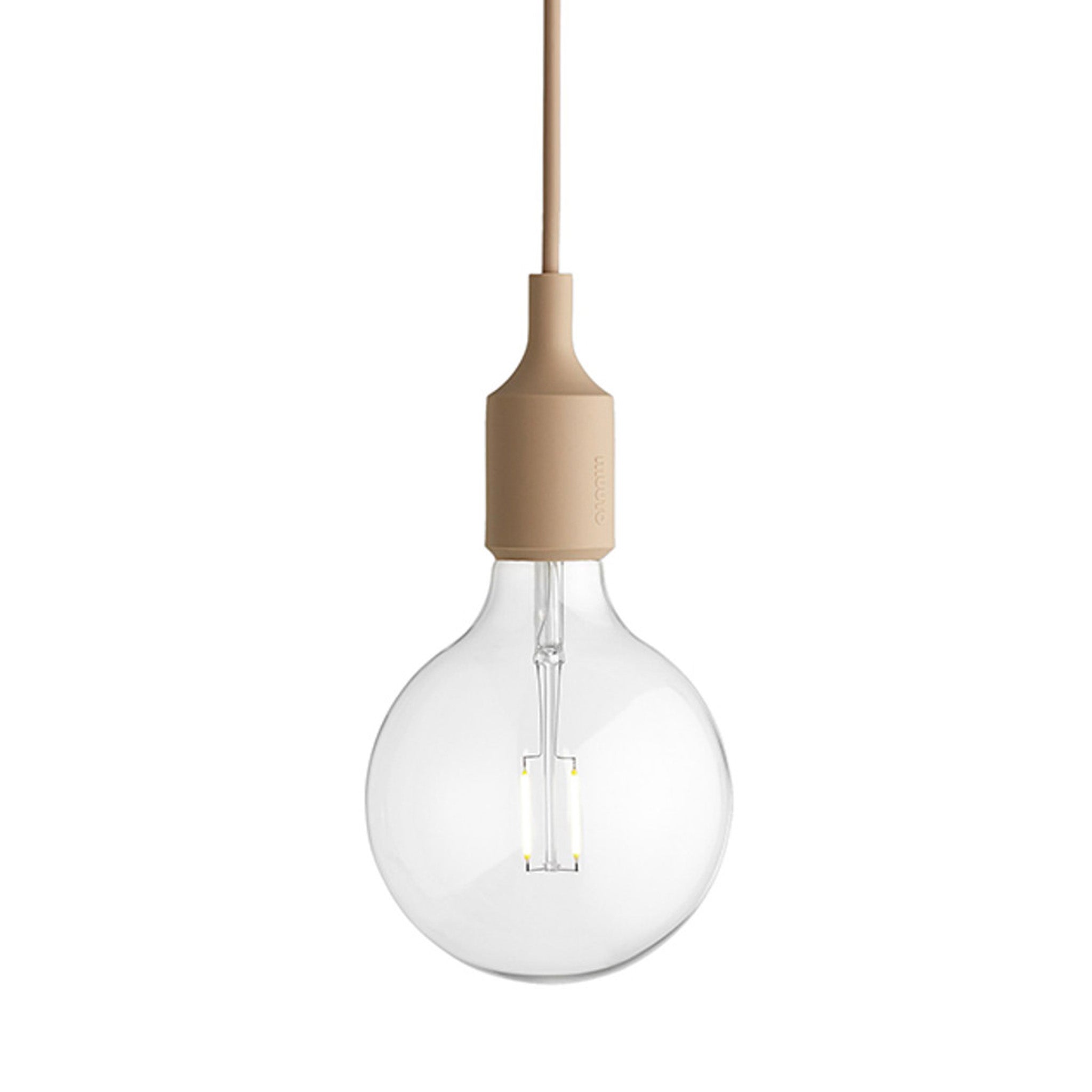 E27 Pendant Lamp without Canopy Nude
