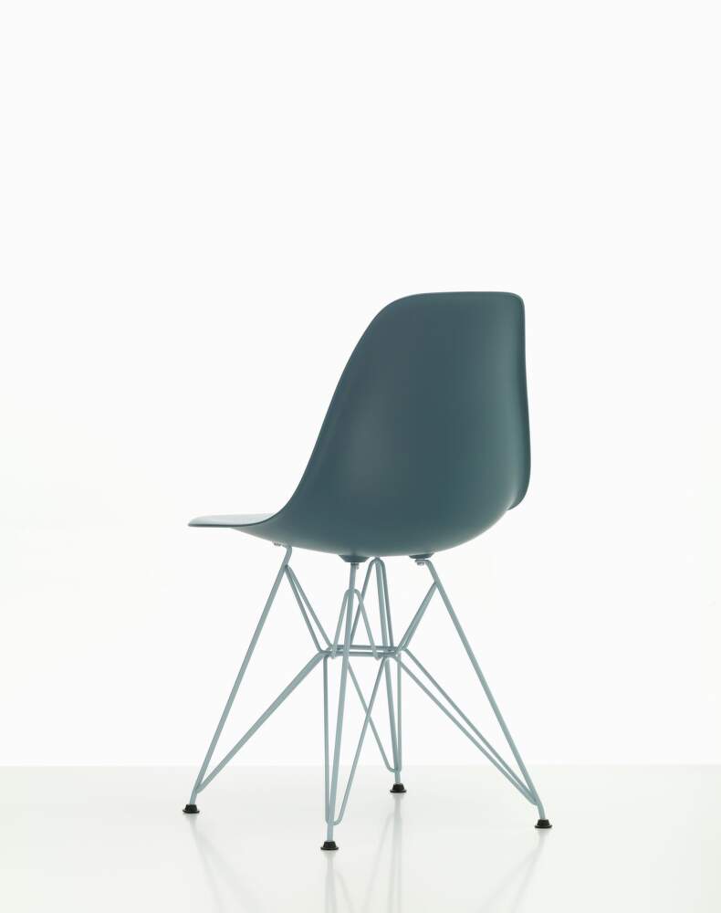 Eames Plastic DSR Chair - Blue