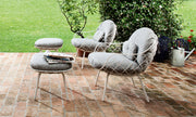 Pina Outdoor Lounge Chair & Ottoman