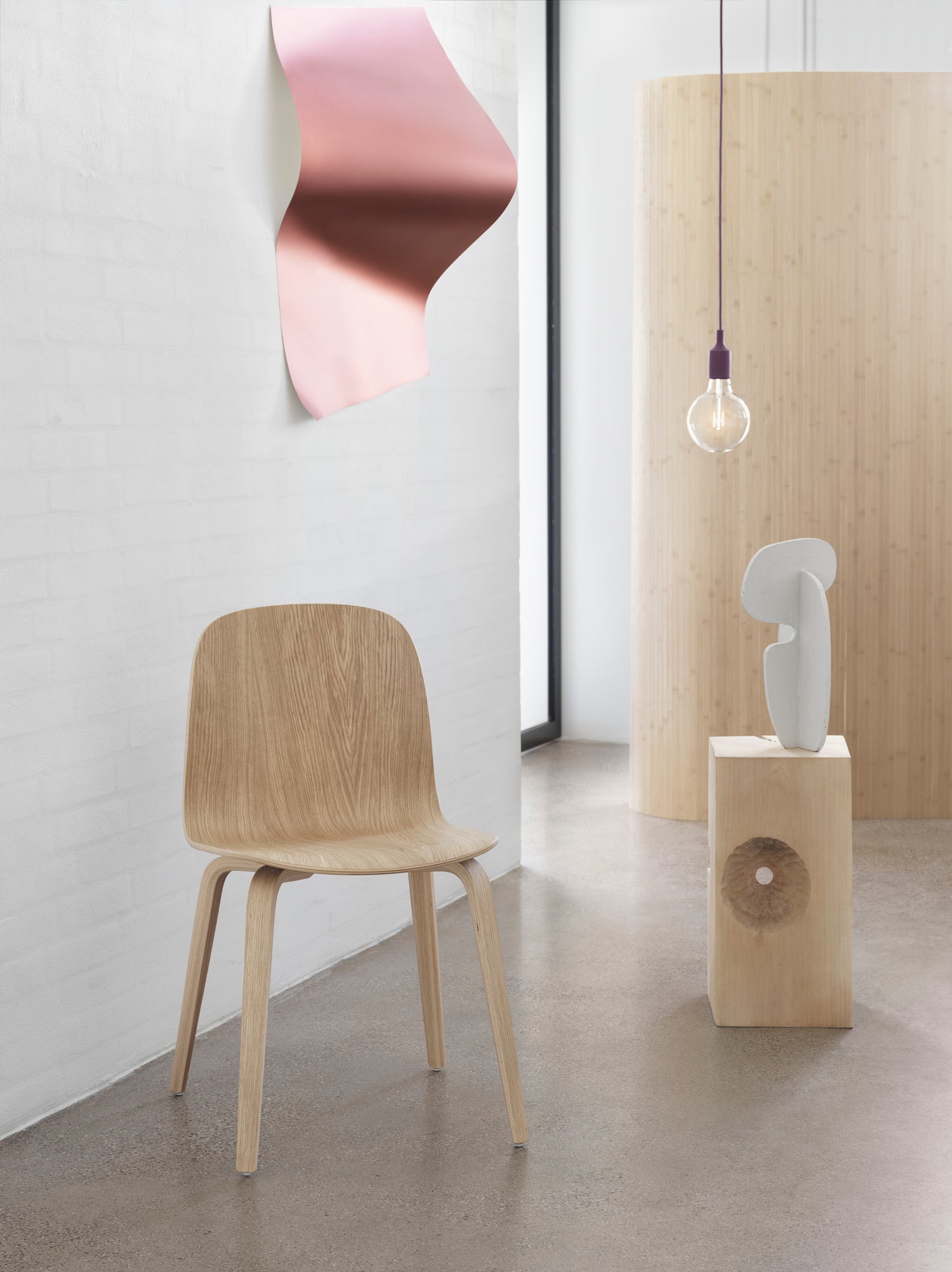 E27 Suspension Lamp without Canopy Yellow