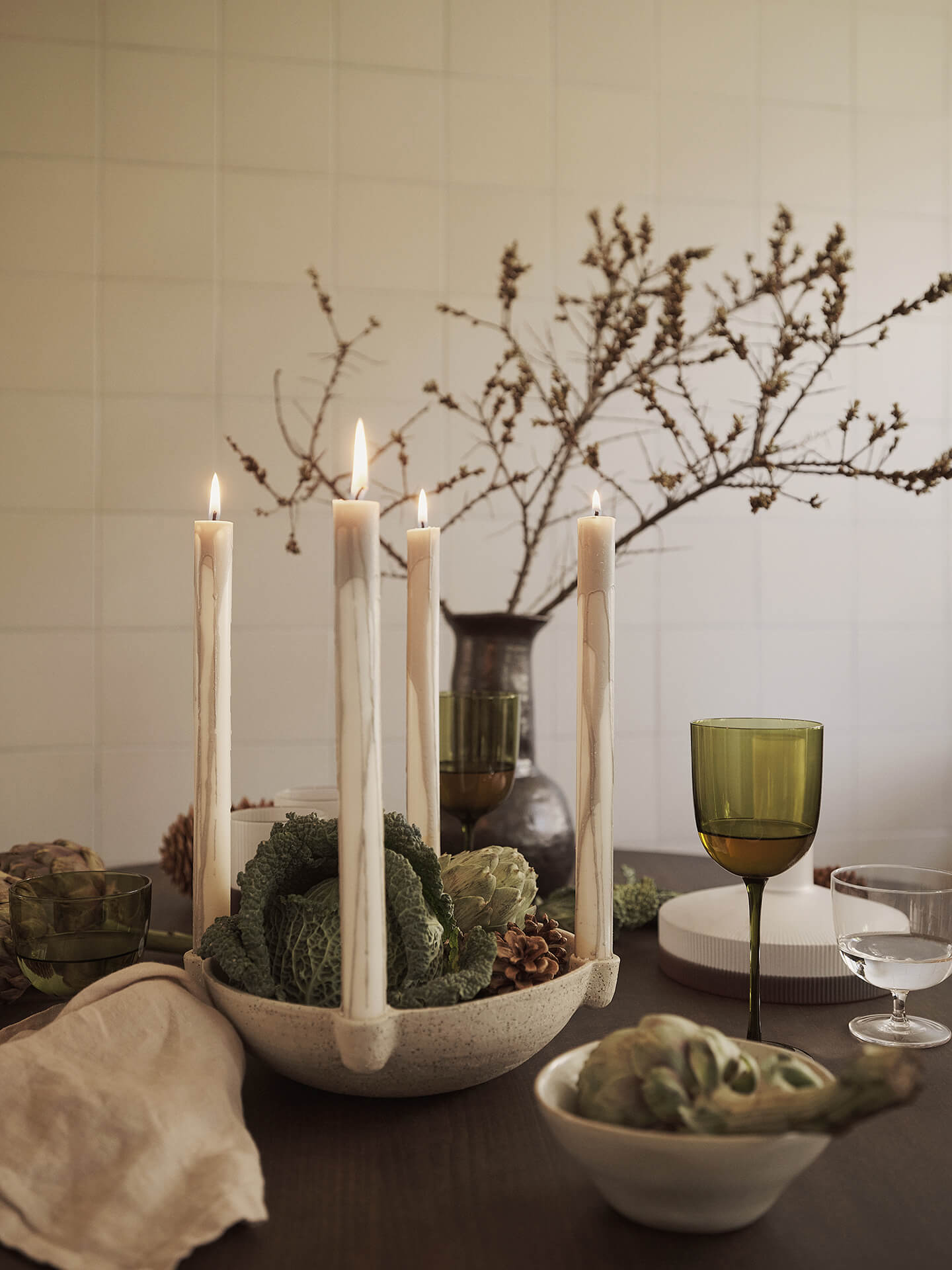 Bowl Candlestick L