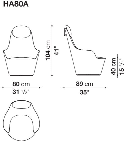 Armchair & Ottoman Harbor