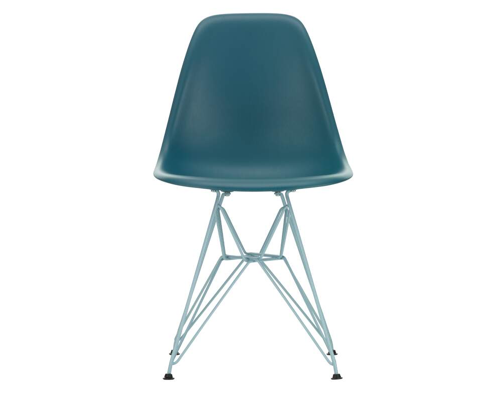 Eames Plastic DSR Chair - Blue