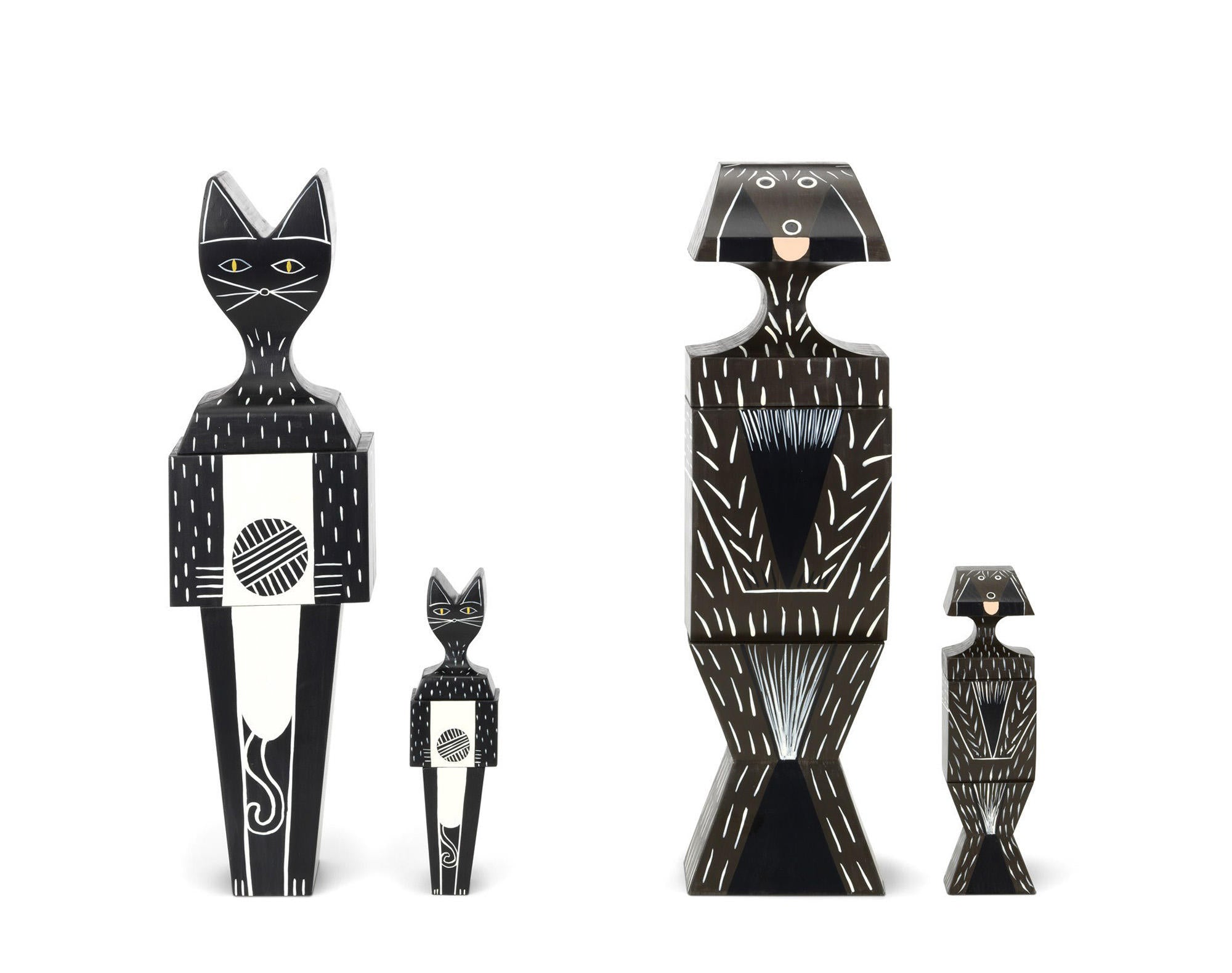 Wooden Doll Cat XL