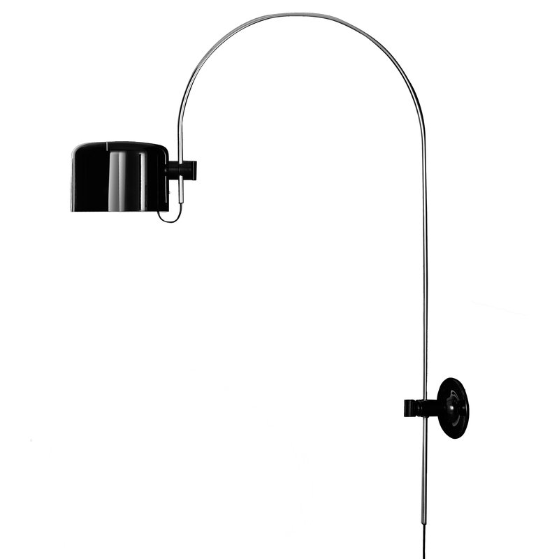 Coupé 1158 wall lamp, black
