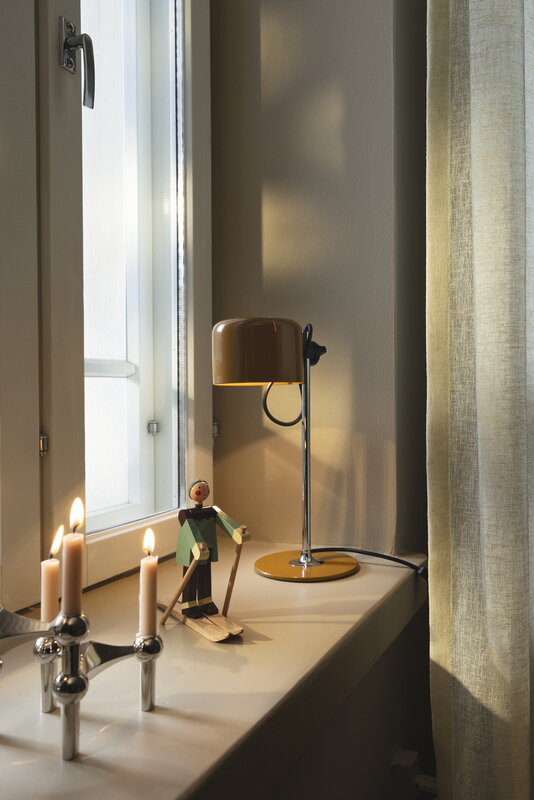 Mini Coupé 2201 table lamp, mustard yellow