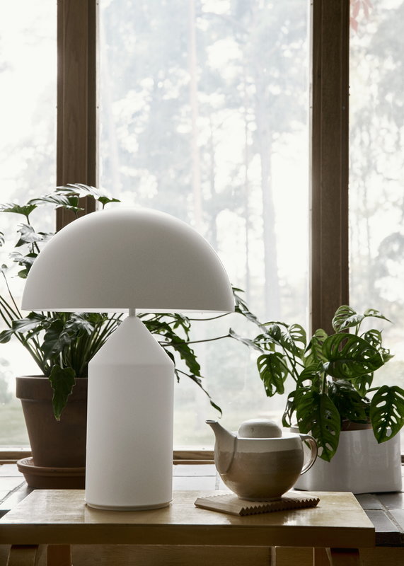 Atollo 235 table lamp, white