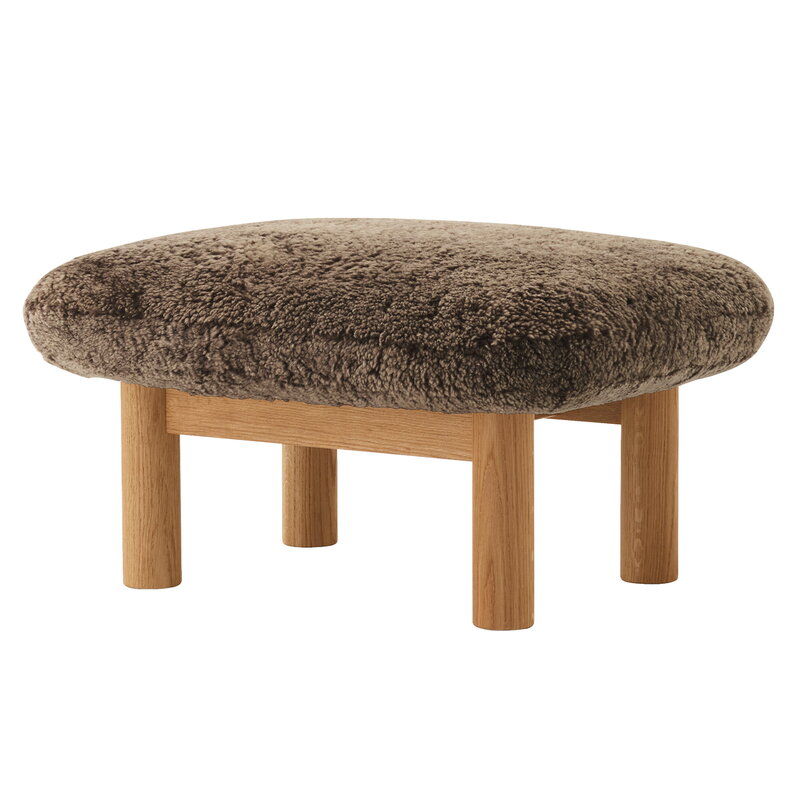 Brasilia Ottoman / Oak