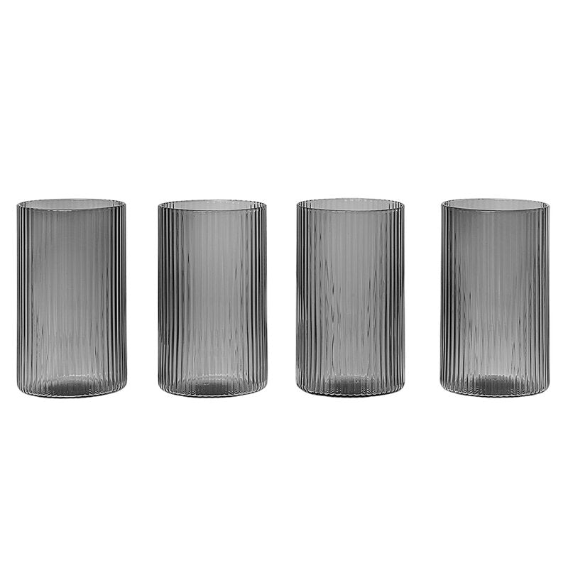Ripple Verrines Glasses / 4 Pcs