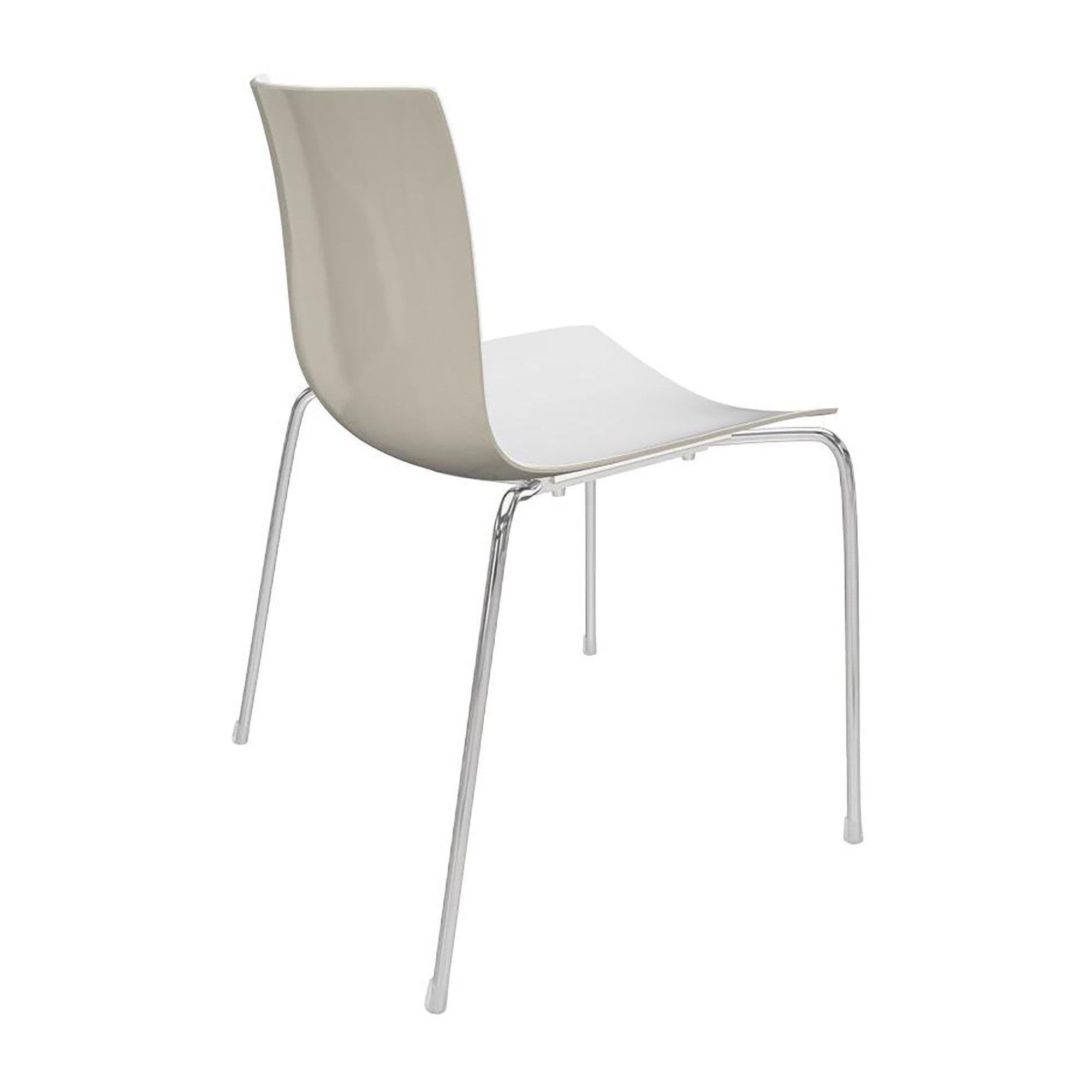 Catifa 46 0251 Chair Bicoloured Frame Chrome
