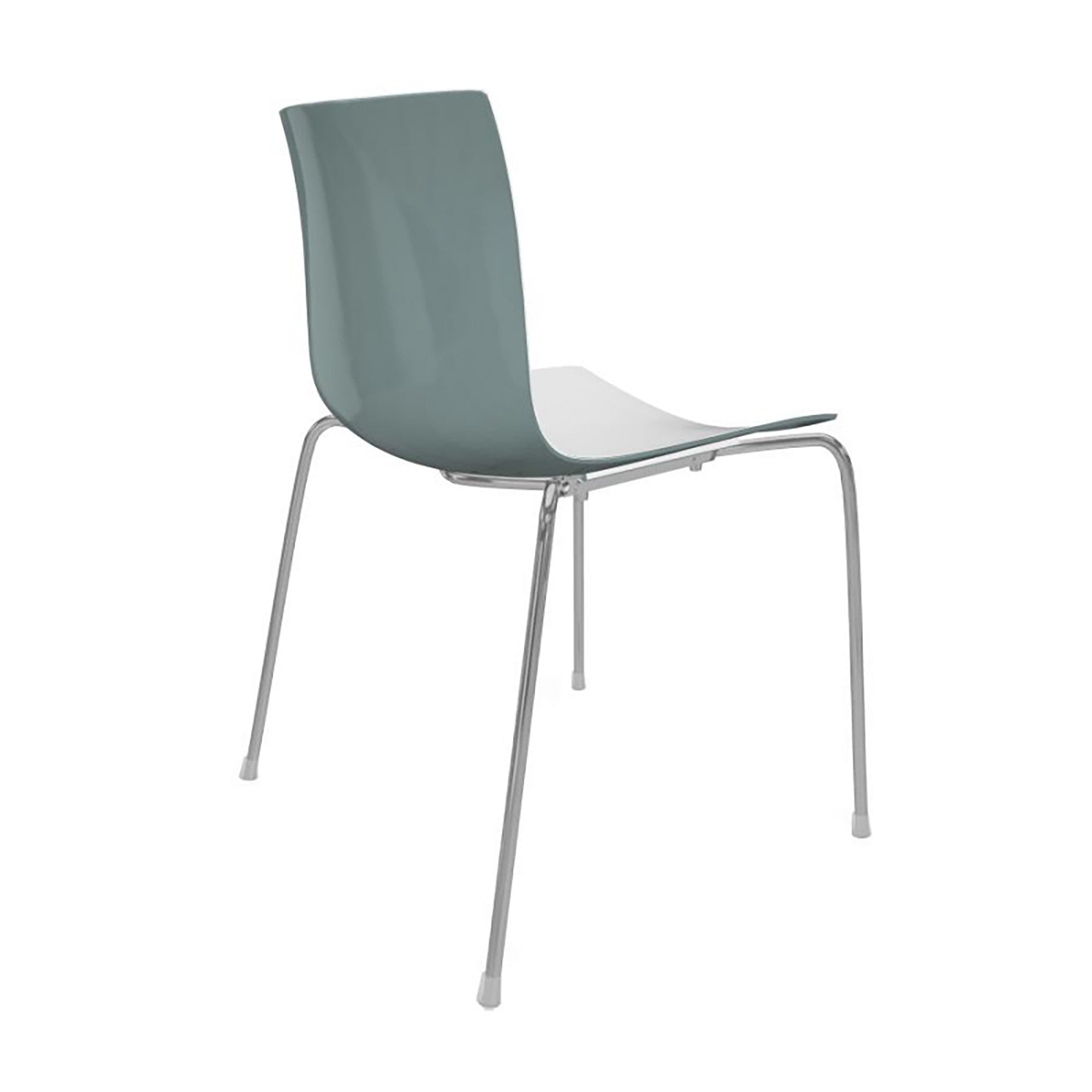 Catifa 46 0251 Chair Bicoloured Frame Chrome