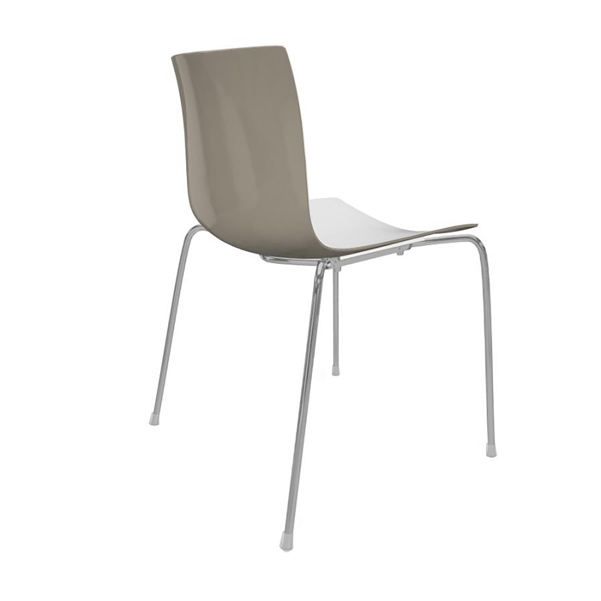 Catifa 46 0251 Chair Bicoloured Frame Chrome