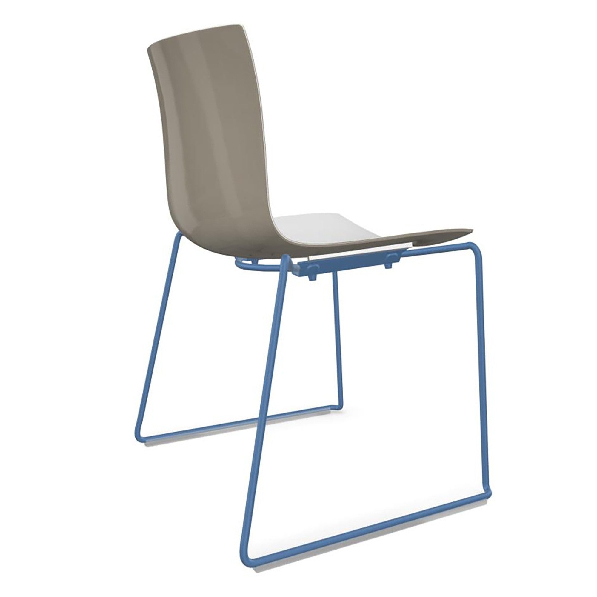 Catifa 46 0278 Chair Bicolour Skids Colored