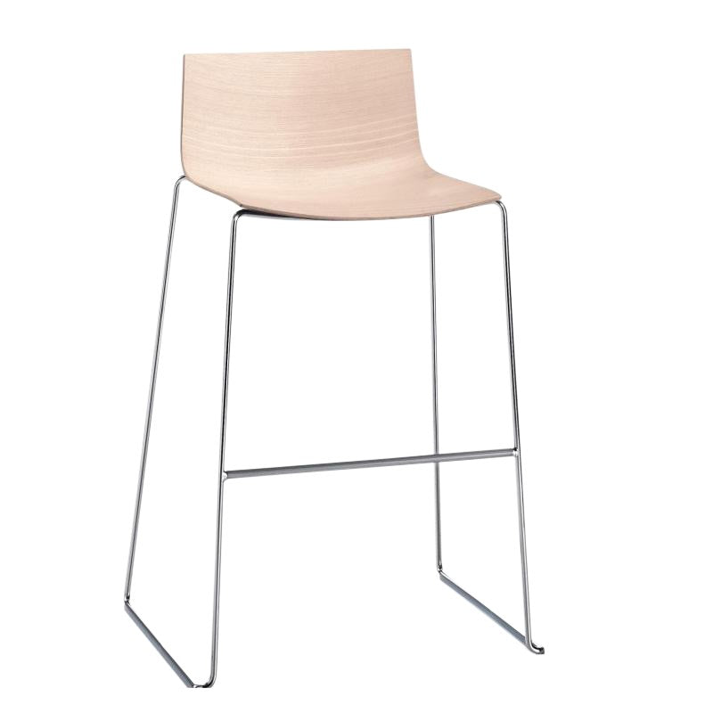 Catifa 46 0571 High bar stool frame, oak seat