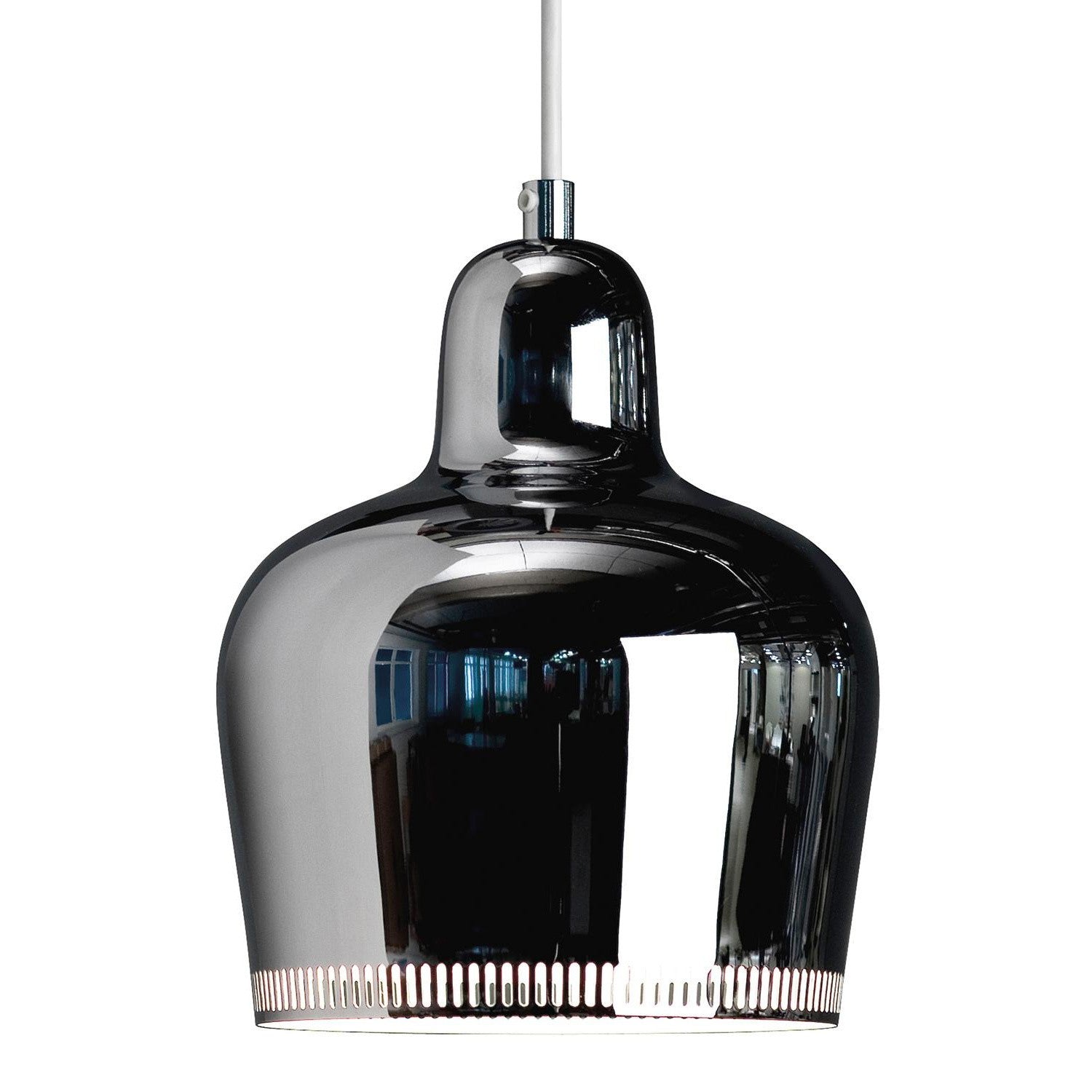 A330S Golden Bell Suspension Lamp Brass