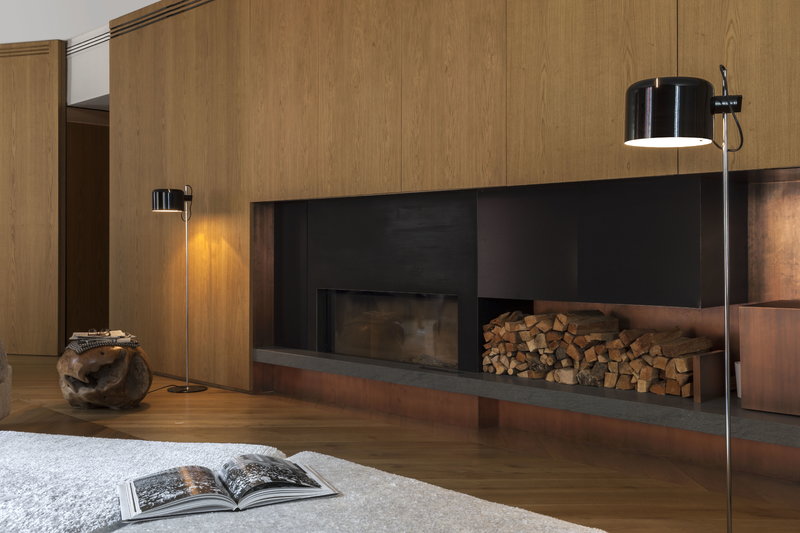 Coupé 3321 floor lamp, black