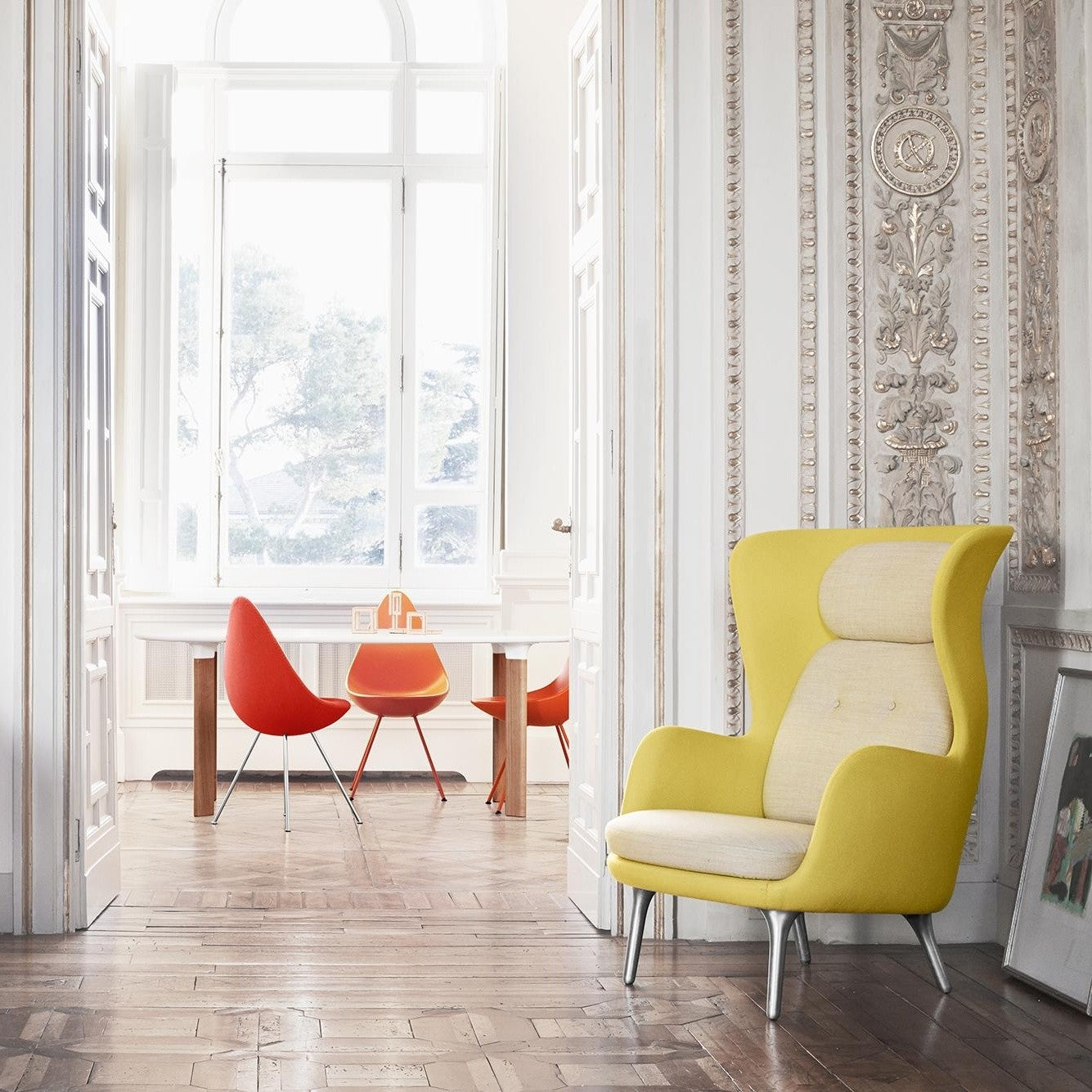 Fritz Hansen Design Mobiliário, Iluminação e Acessórios - colecção completa na Paris:Sete. Decoração e Design de Interiores