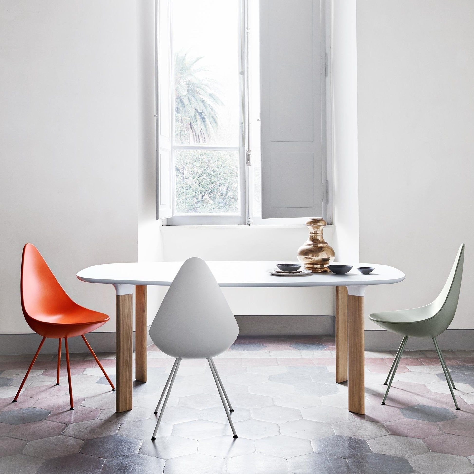 Fritz Hansen Design Mobiliário, Iluminação e Acessórios - colecção completa na Paris:Sete. Decoração e Design de Interiores