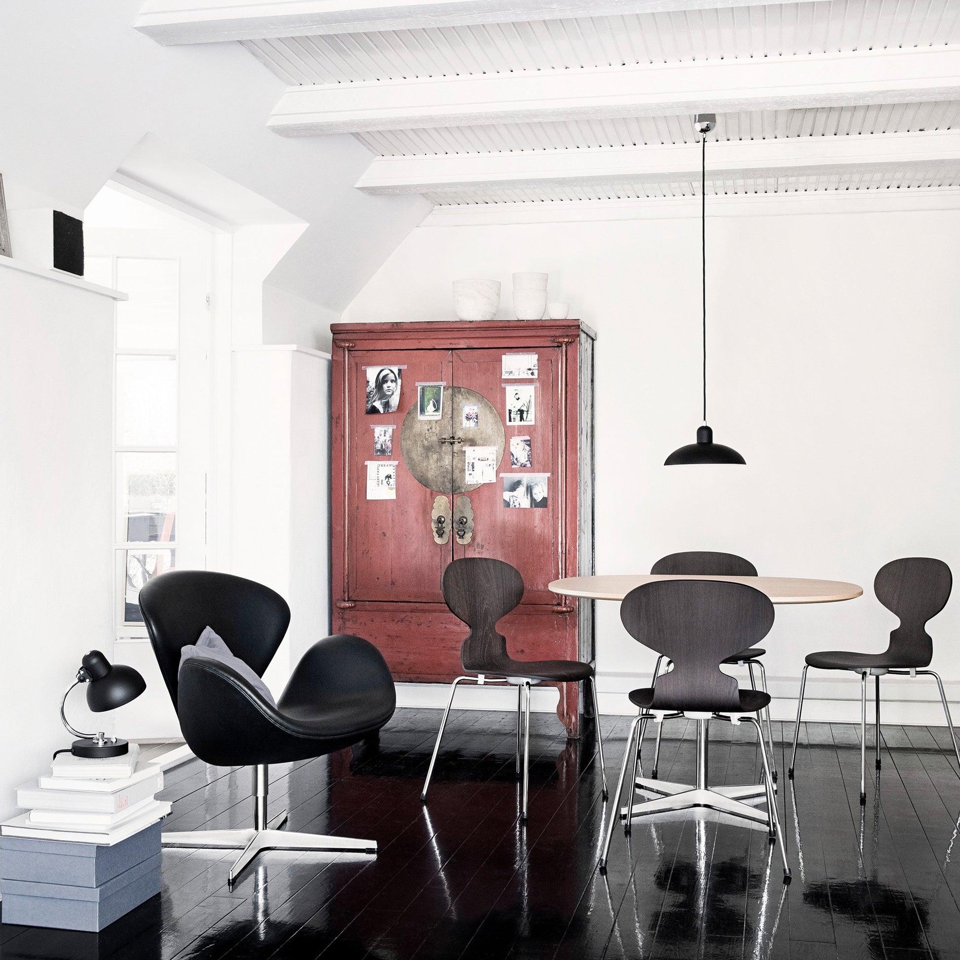 Fritz Hansen Design Mobiliário, Iluminação e Acessórios - colecção completa na Paris:Sete. Decoração e Design de Interiores