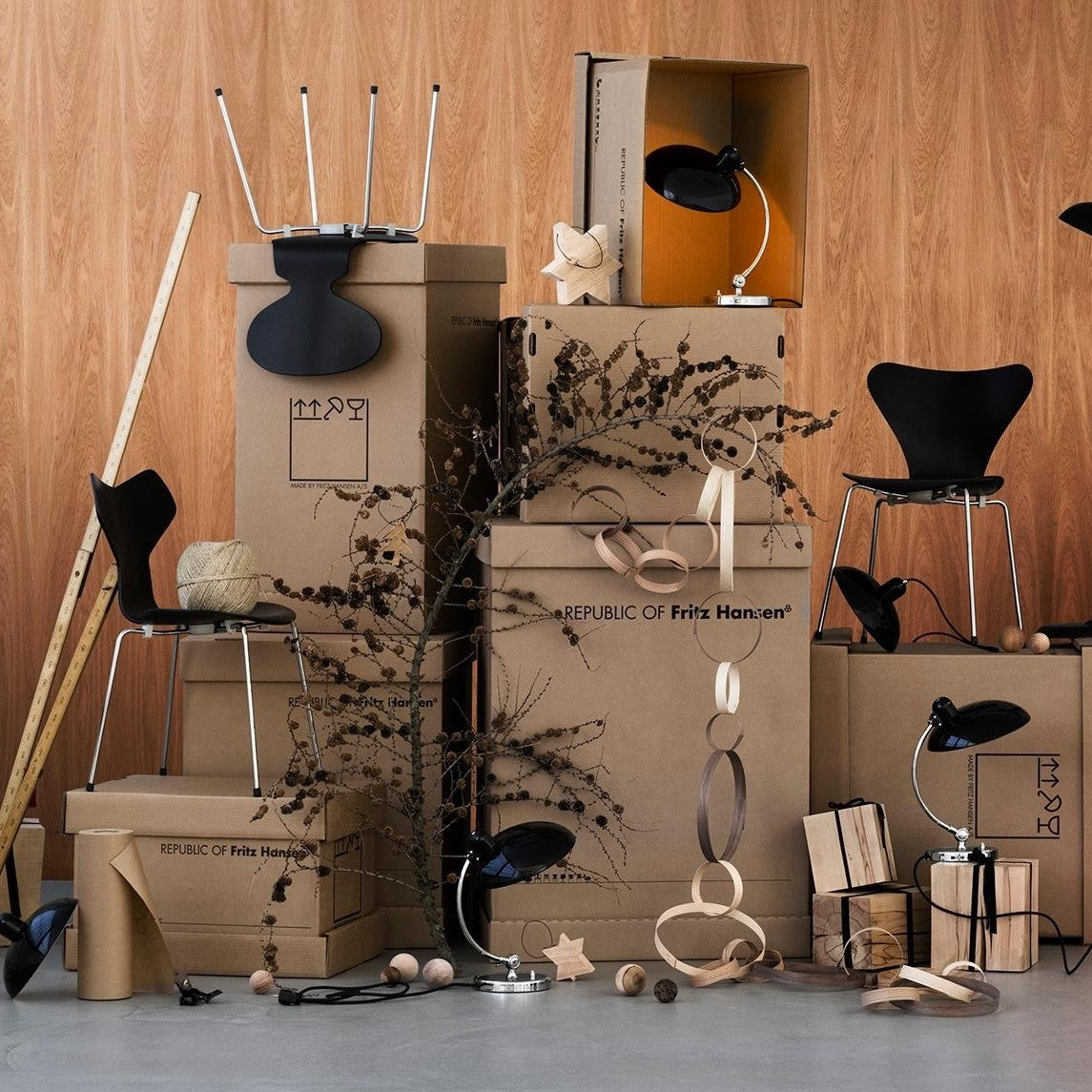 Fritz Hansen Design Mobiliário, Iluminação e Acessórios - colecção completa na Paris:Sete. Decoração e Design de Interiores