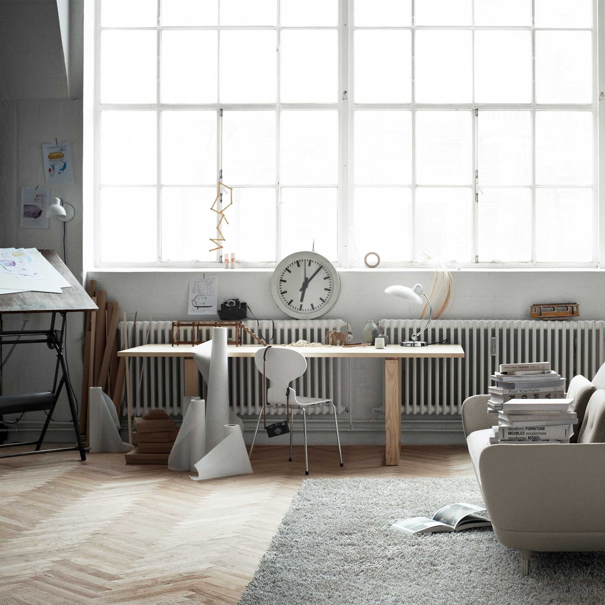 Fritz Hansen Design Mobiliário, Iluminação e Acessórios - colecção completa na Paris:Sete. Decoração e Design de Interiores