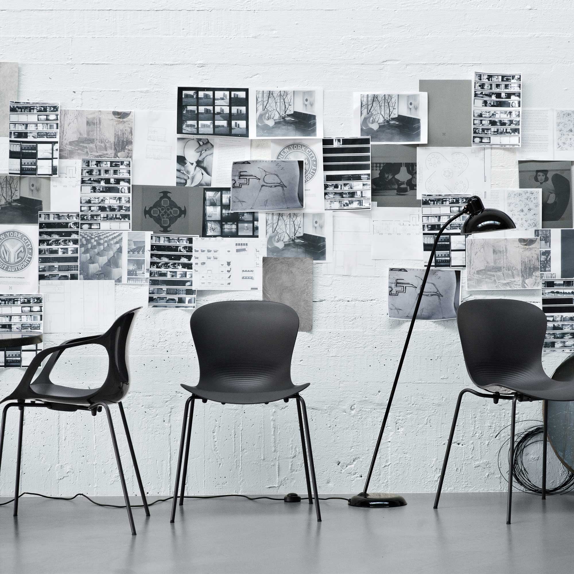 Fritz Hansen Design Mobiliário, Iluminação e Acessórios - colecção completa na Paris:Sete. Decoração e Design de Interiores