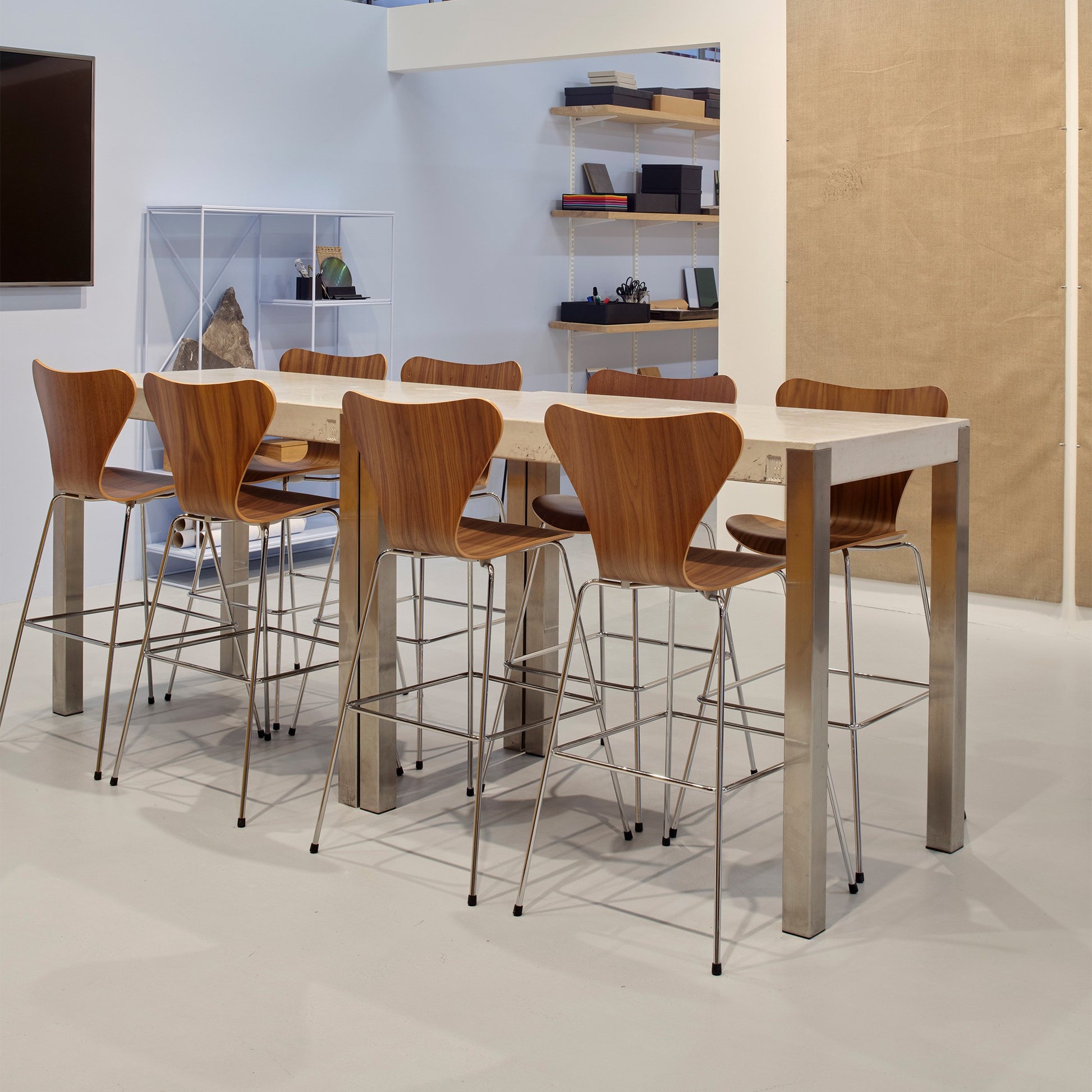 Fritz Hansen Design Mobiliário, Iluminação e Acessórios - colecção completa na Paris:Sete. Decoração e Design de Interiores