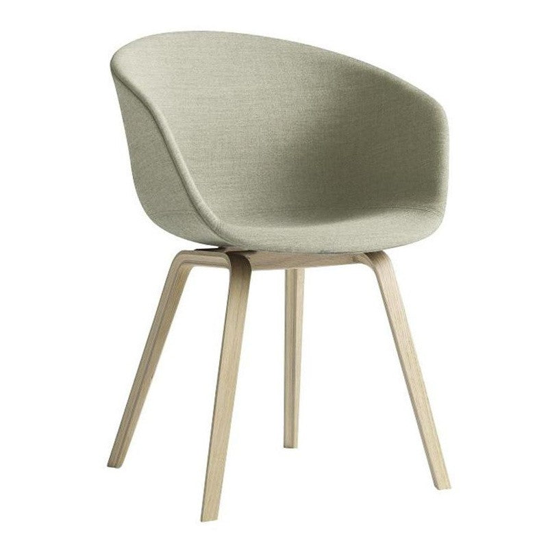 About a Chair AAC 23 Armchair Upholstered Soaped Oak