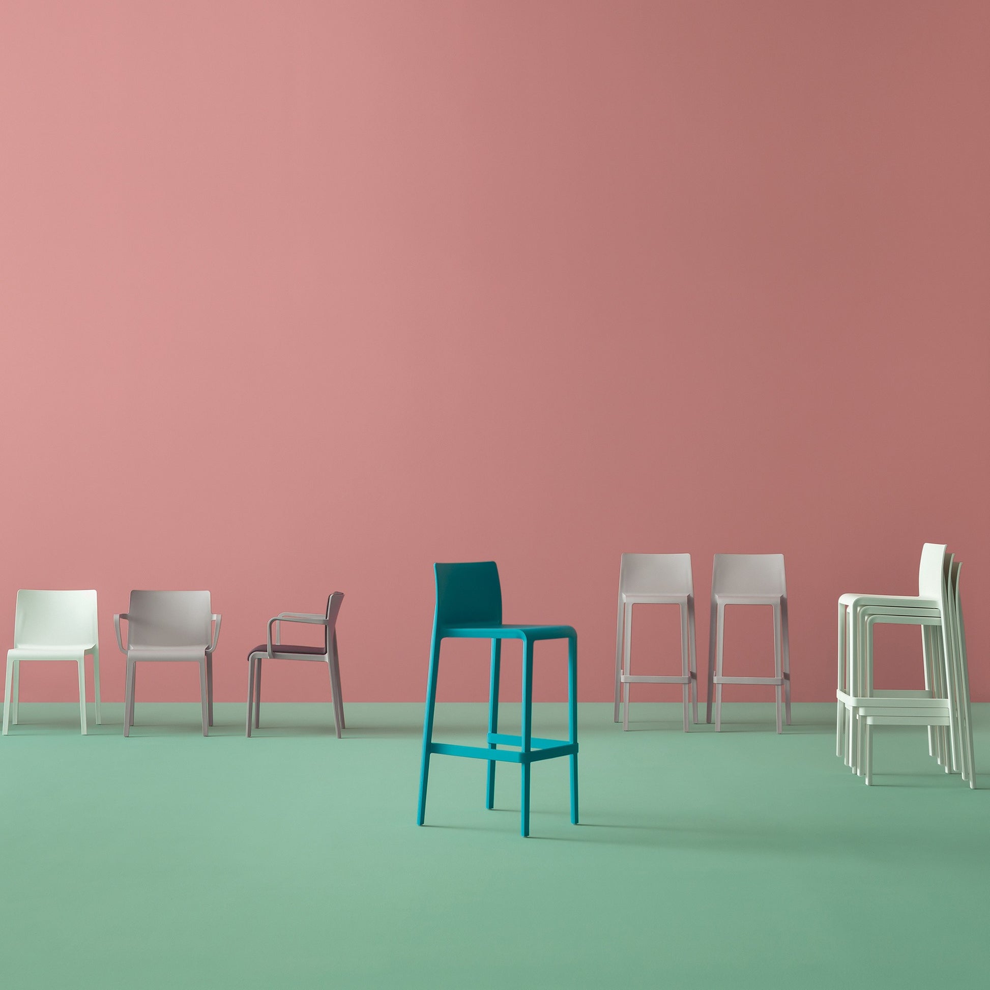 Pedrali Design Mobiliário, Iluminação e Acessórios - colecção completa na Paris:Sete. Decoração e Design de Interiores