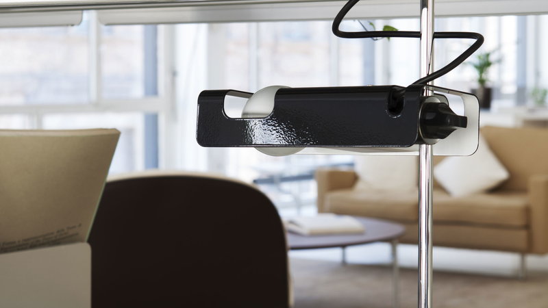 Spider 3319 floor lamp, black