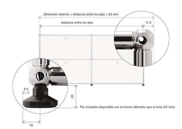 USM Design Mobiliário, Iluminação e Acessórios - colecção completa na Paris:Sete. Decoração e Design de Interiores